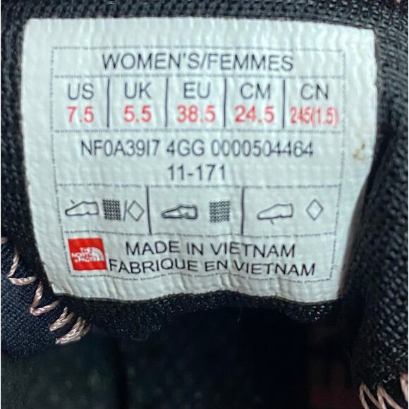 The North Face Litewave Amphibious II Women's Running Shoes 7.5 Black Pink - Picture 2 of 9